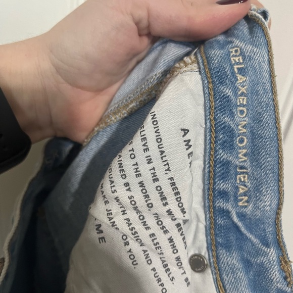 American eagle Classic Blue‎ Women's mom Jeans - Picture 4 of 5